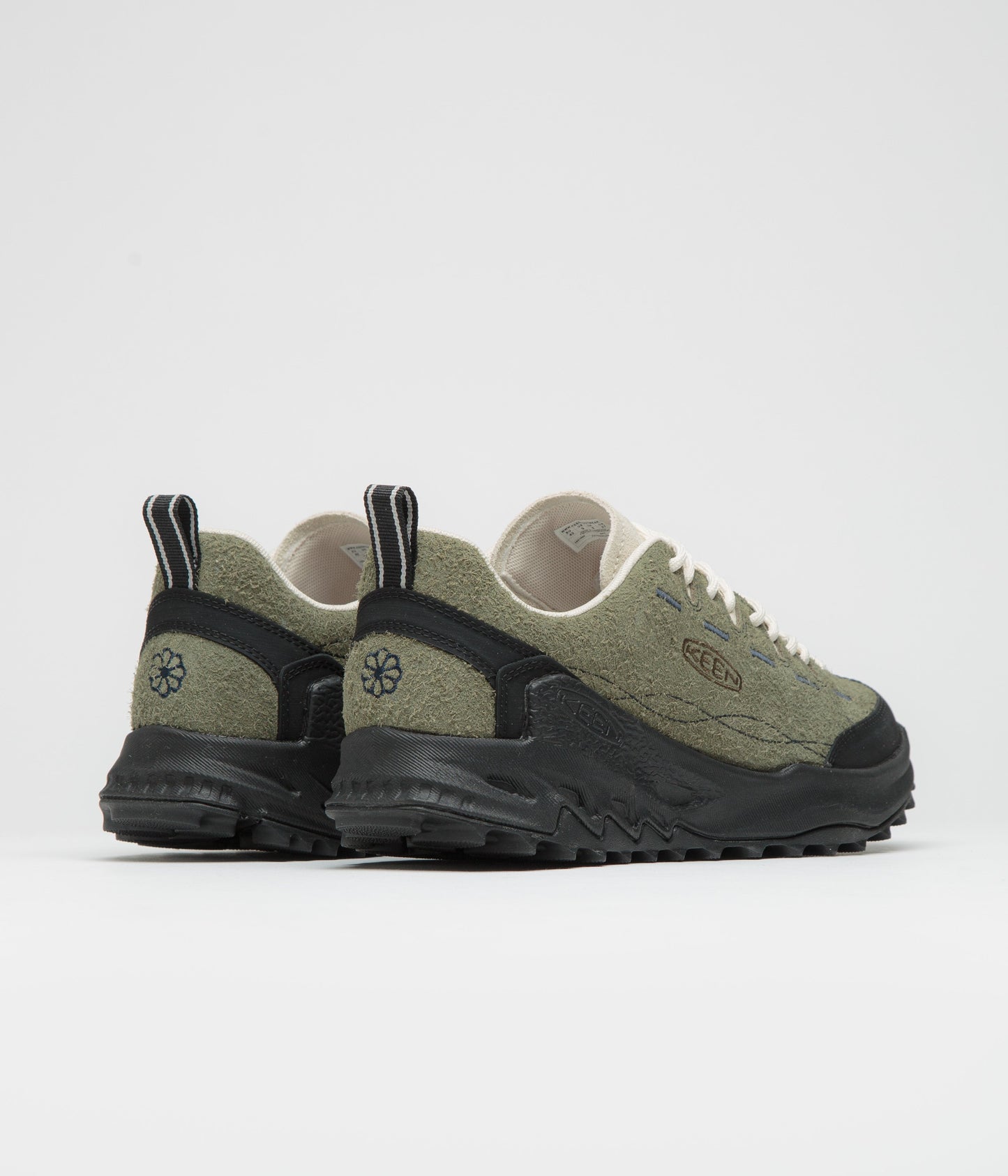 Keen Jasper Zionic Shoes - Dark Olive / Birch