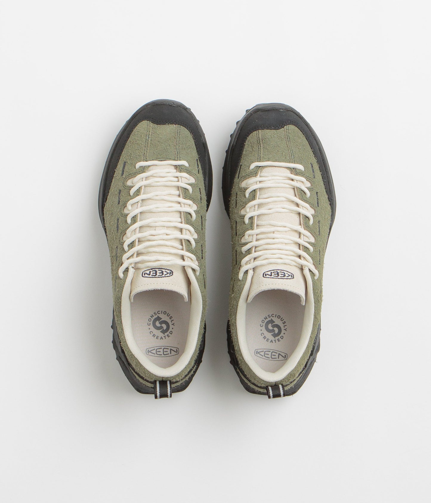 Keen Jasper Zionic Shoes - Dark Olive / Birch