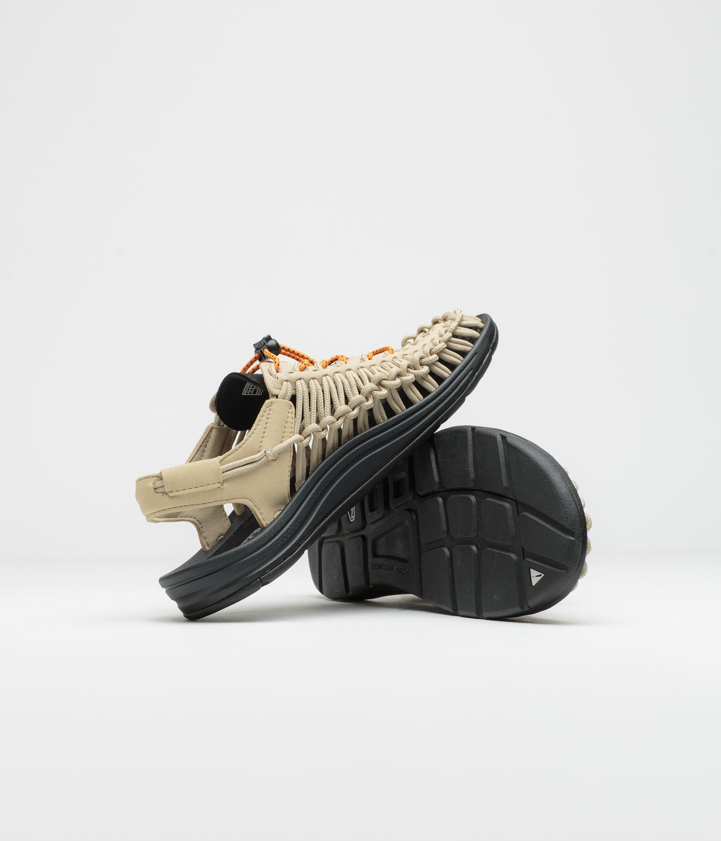 Keen Uneek Sandals - Safari / Orange Peel