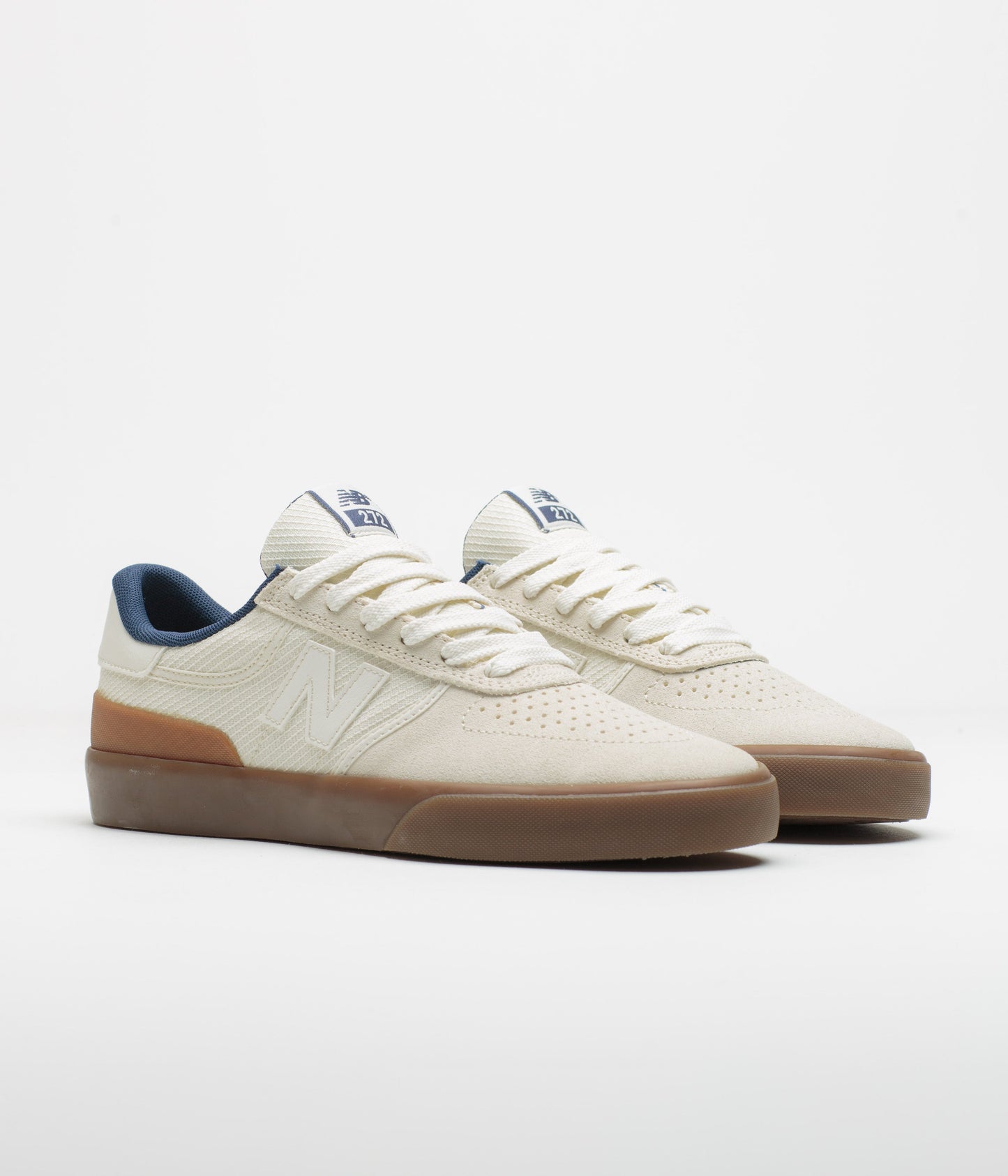New Balance Numeric 272 Shoes - Sea Salt / Dark Gum