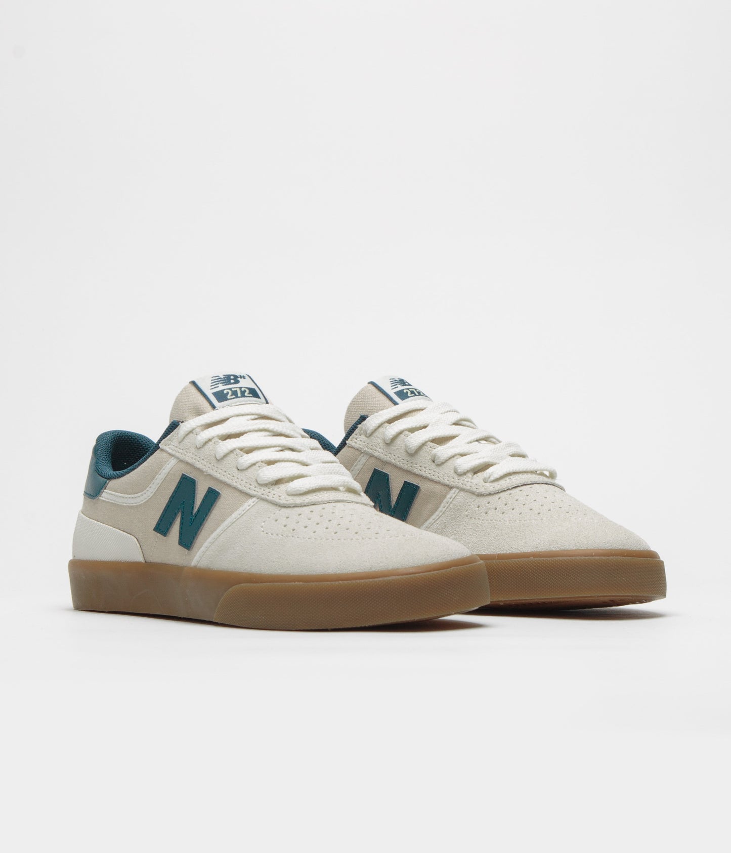 New Balance Numeric 272 Shoes - Sea Salt / Teal