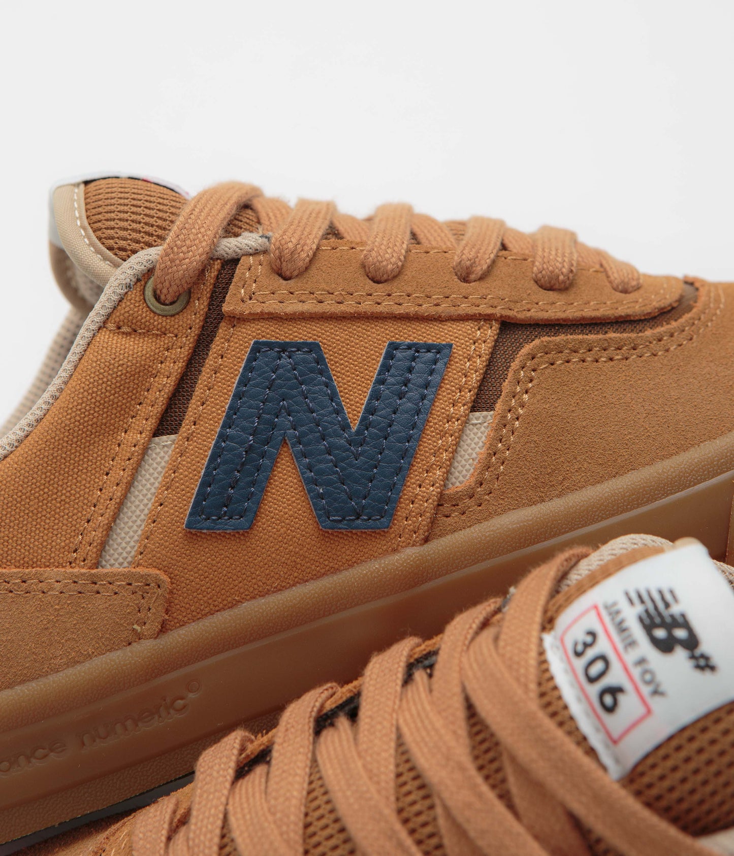 New Balance Numeric 306 Jamie Foy Shoes - Baked Clay