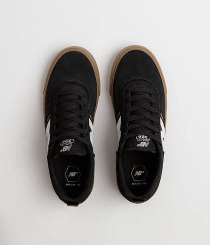 New Balance Numeric 306 Jamie Foy Shoes - Black / Gum