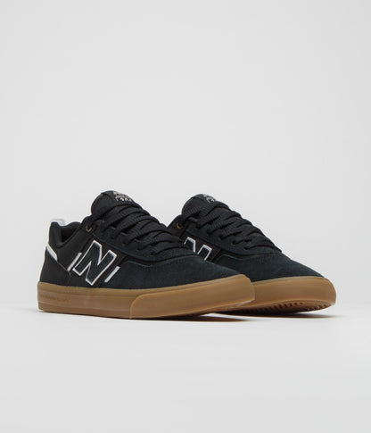 New Balance Numeric 306 Jamie Foy Shoes - Black / Gum / White
