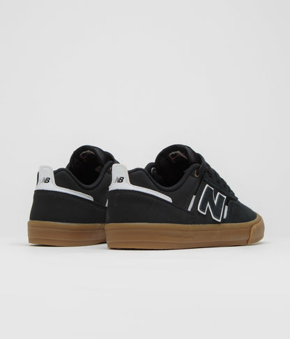 New Balance Numeric 306 Jamie Foy Shoes - Black / Gum / White