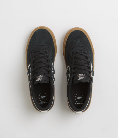 New Balance Numeric 306 Jamie Foy Shoes - Black / Gum / White