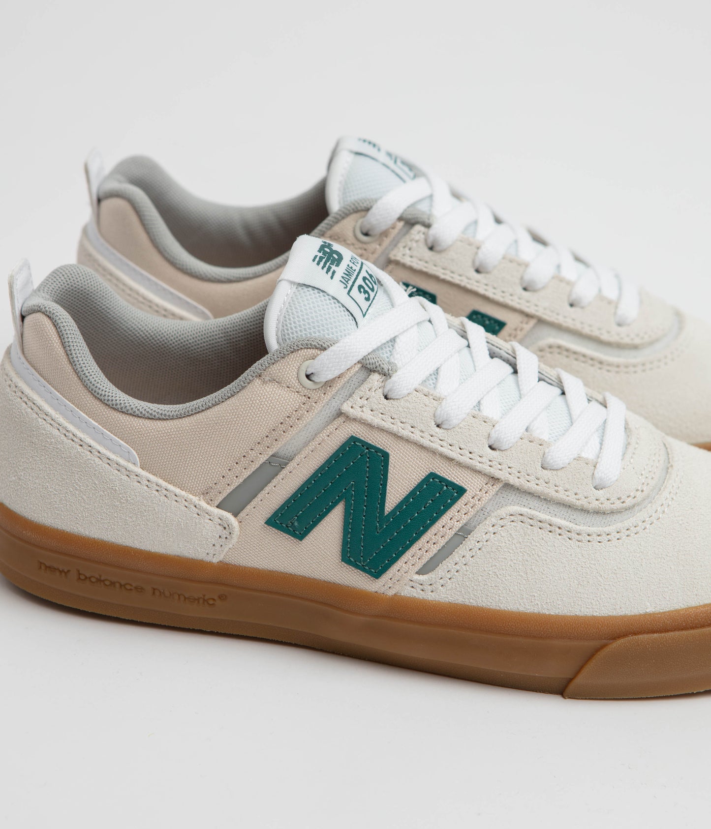 New Balance Numeric 306 Jamie Foy Shoes - Sea Salt