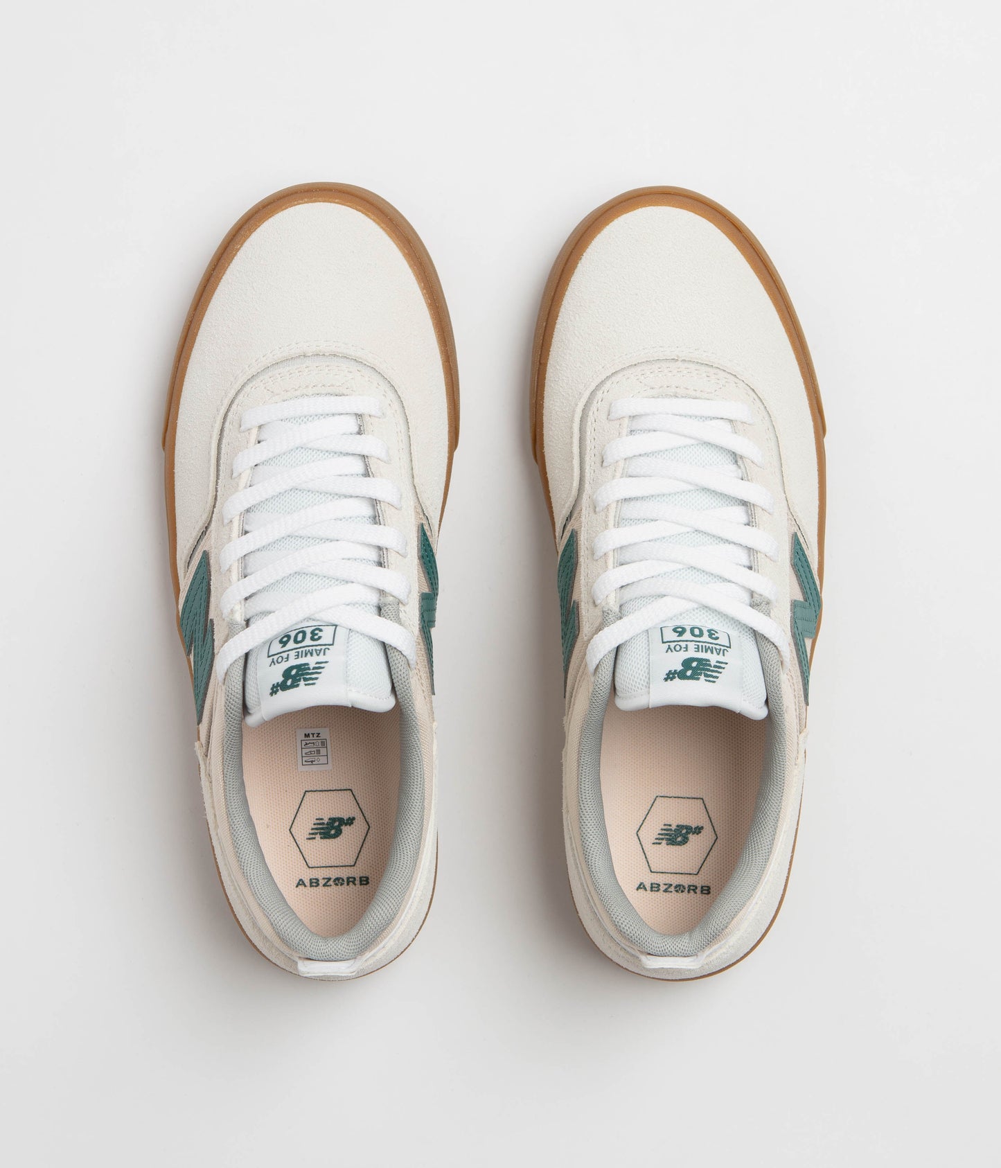 New Balance Numeric 306 Jamie Foy Shoes - Sea Salt