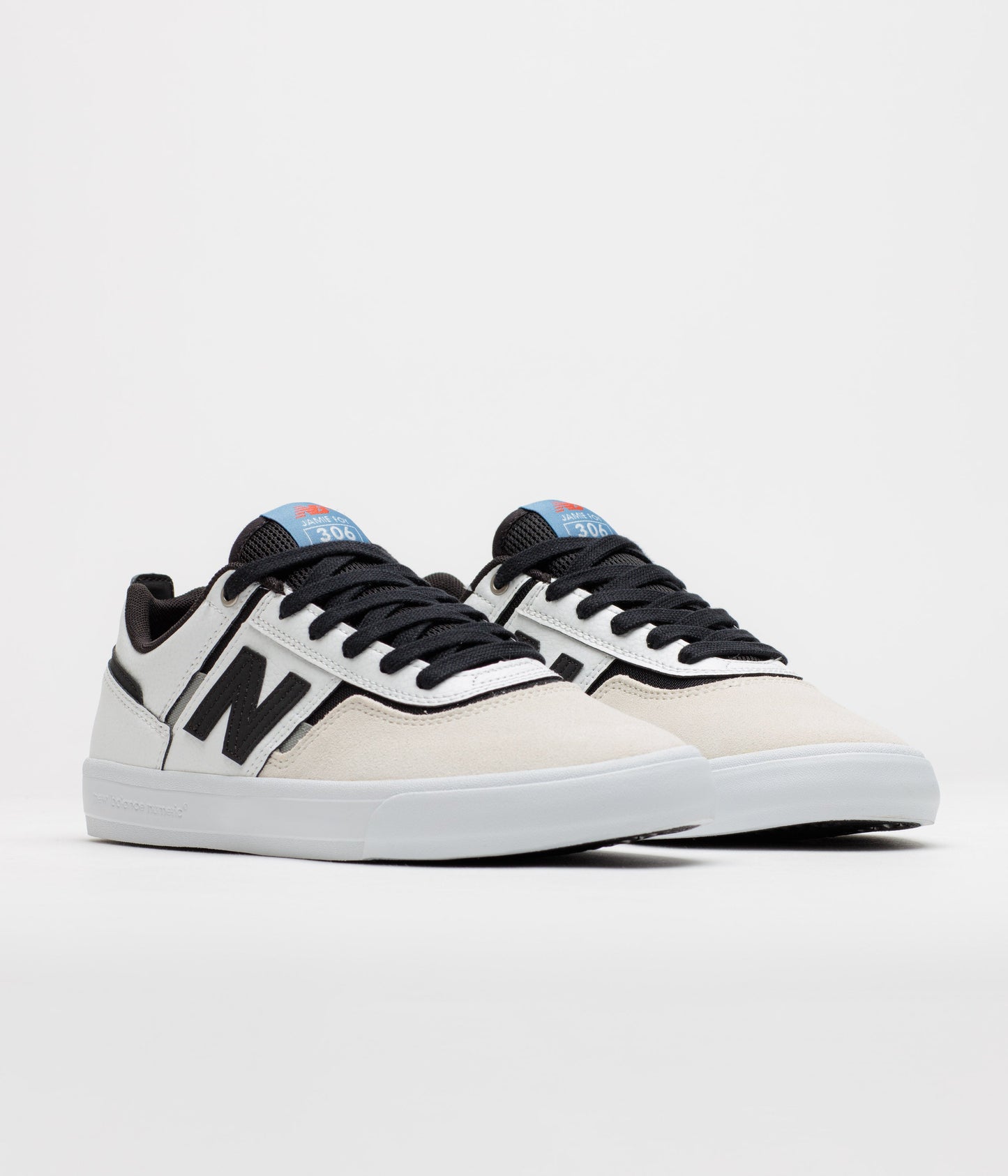 New Balance Numeric 306 Jamie Foy Shoes - White / Black