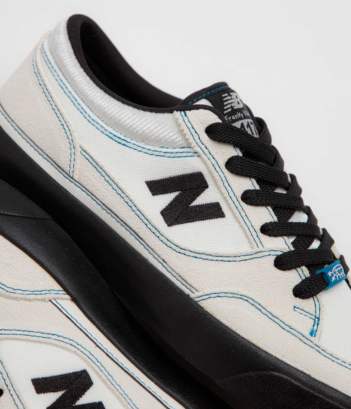 New Balance Numeric 417 Franky Villani Shoes - White / Black