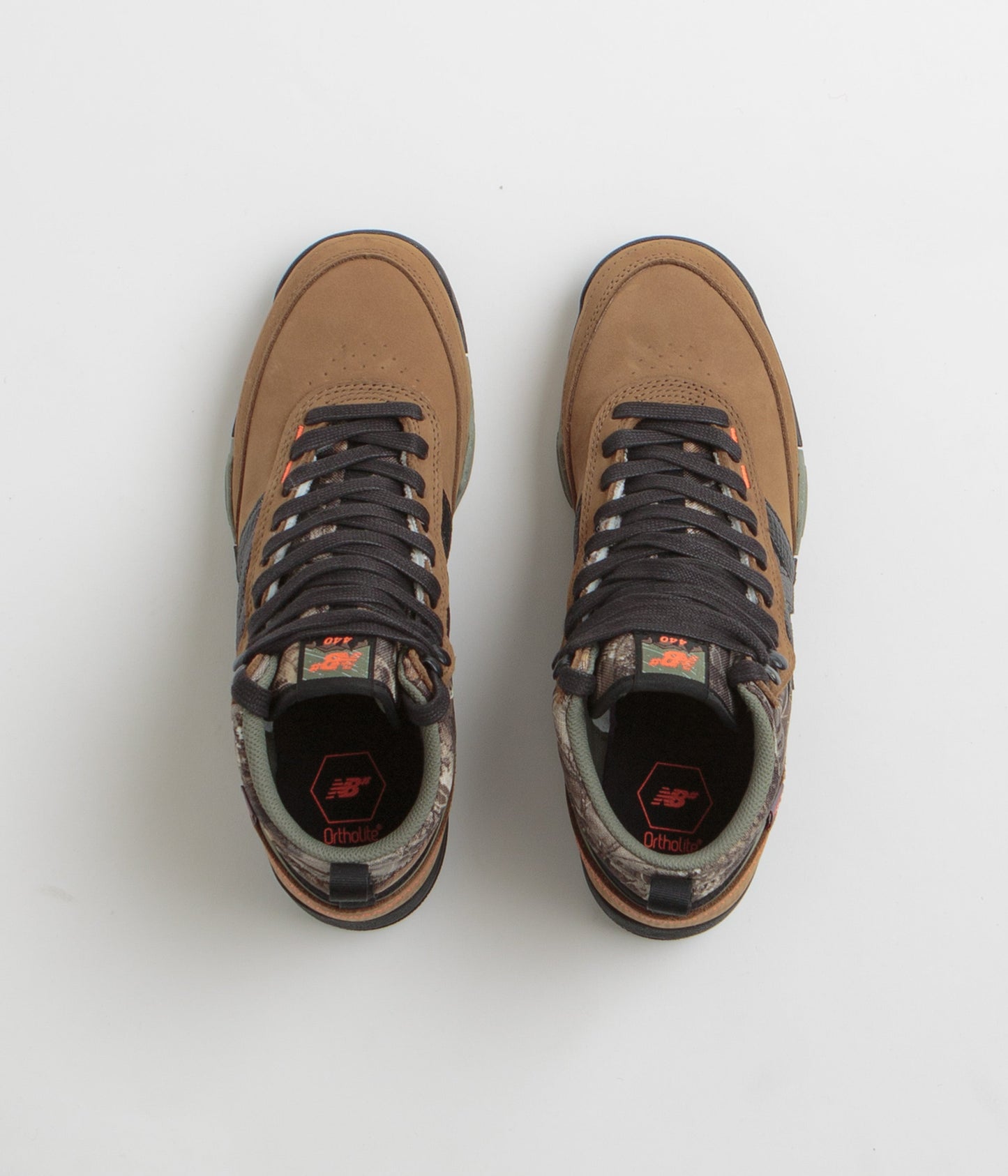 New Balance Numeric 440 V2 Trail High Shoes - Woodland / Black
