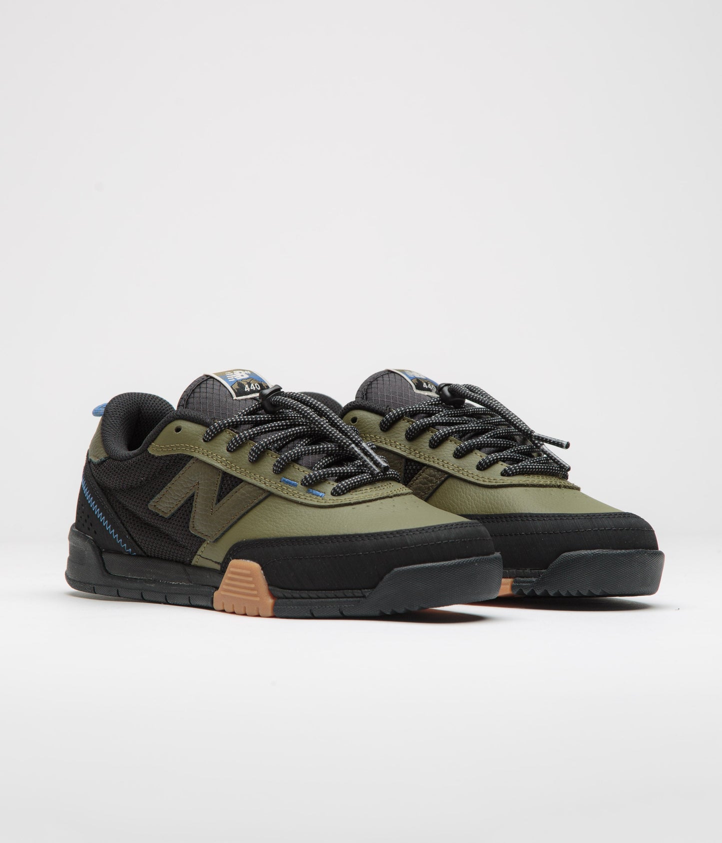 New Balance Numeric 440 V2 Trail Shoes - Olive / Black