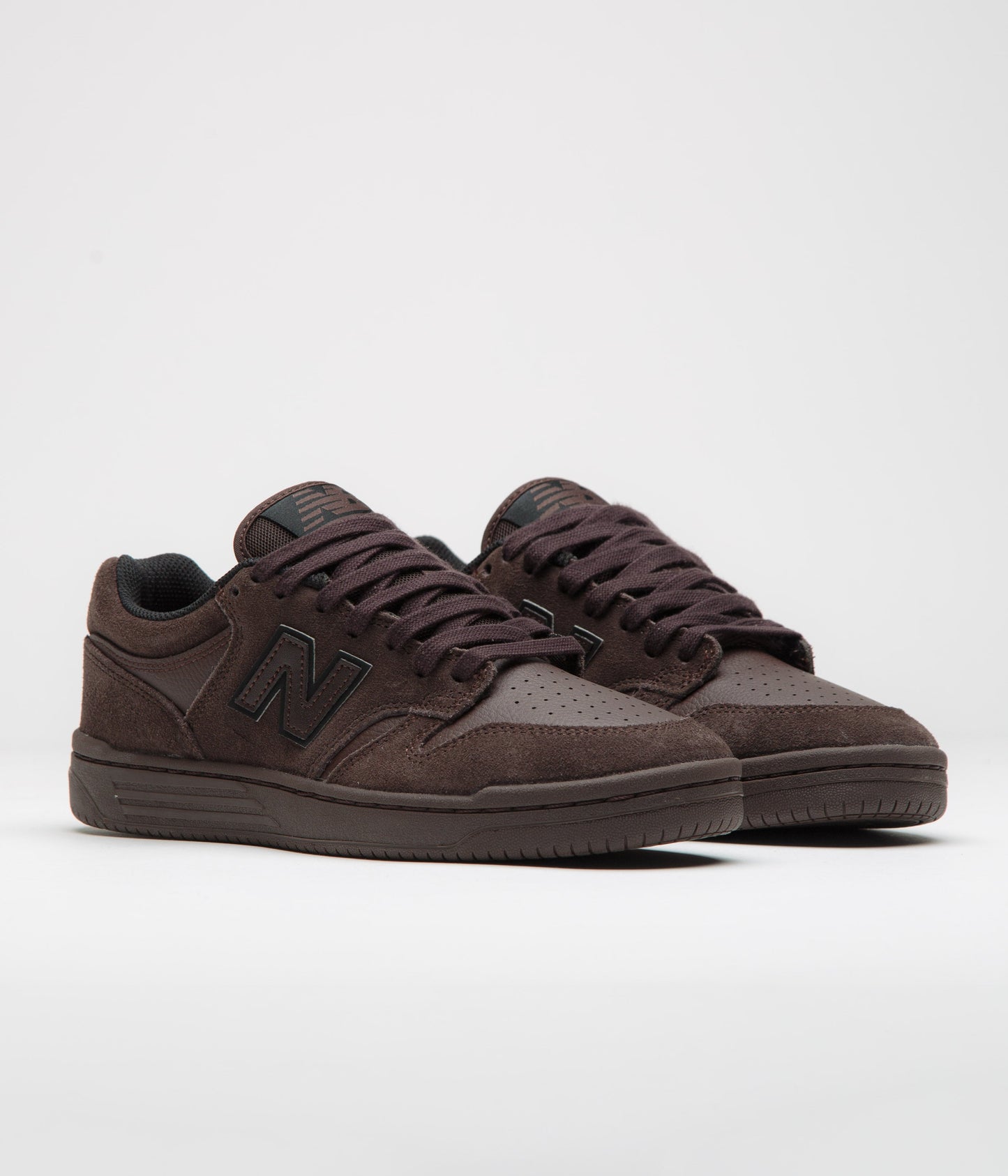 New Balance Numeric 480 Shoes - Chocolate / Chocolate