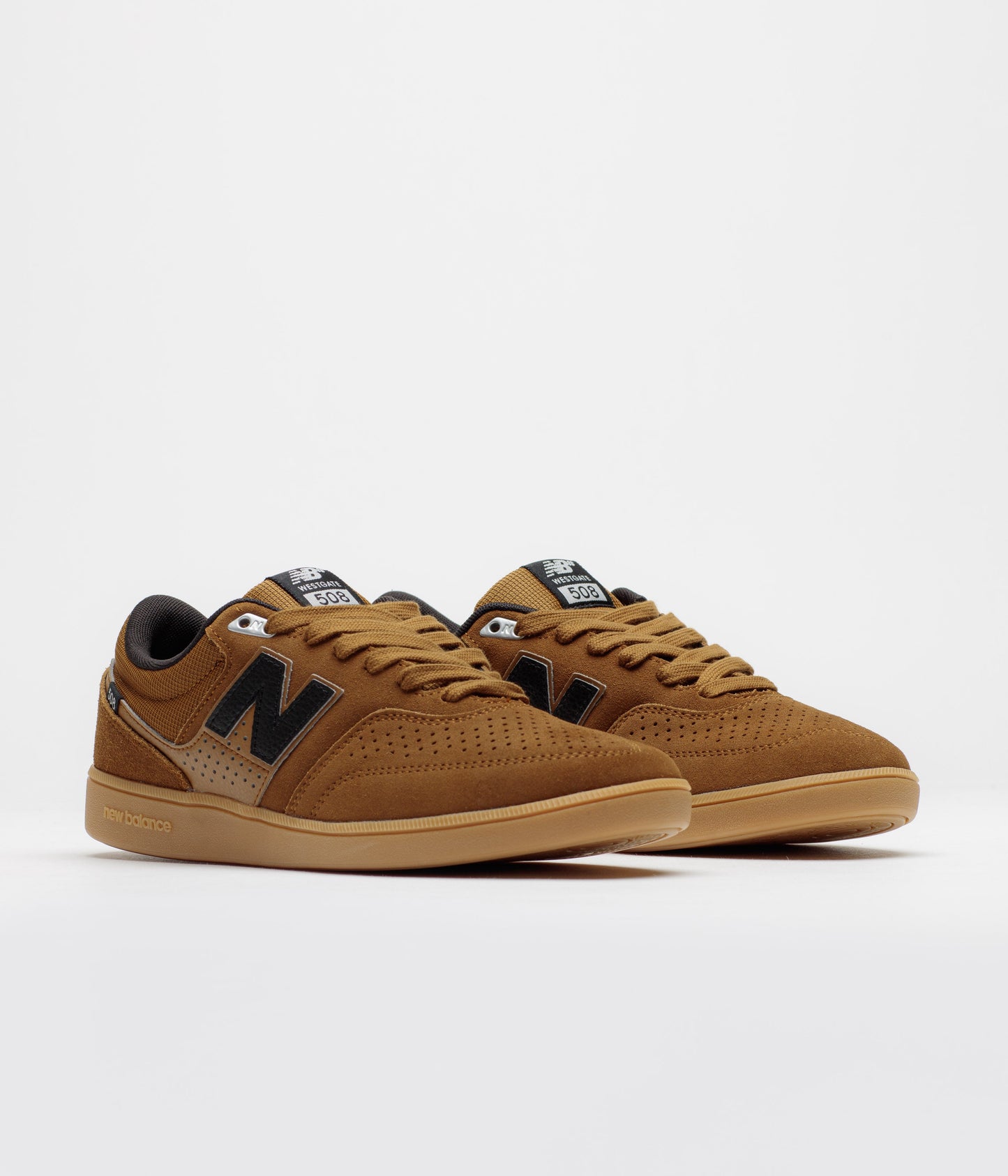 New Balance Numeric 508 Brandon Westgate Shoes - Brown / Gum