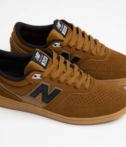 New Balance Numeric 508 Brandon Westgate Shoes - Brown / Gum