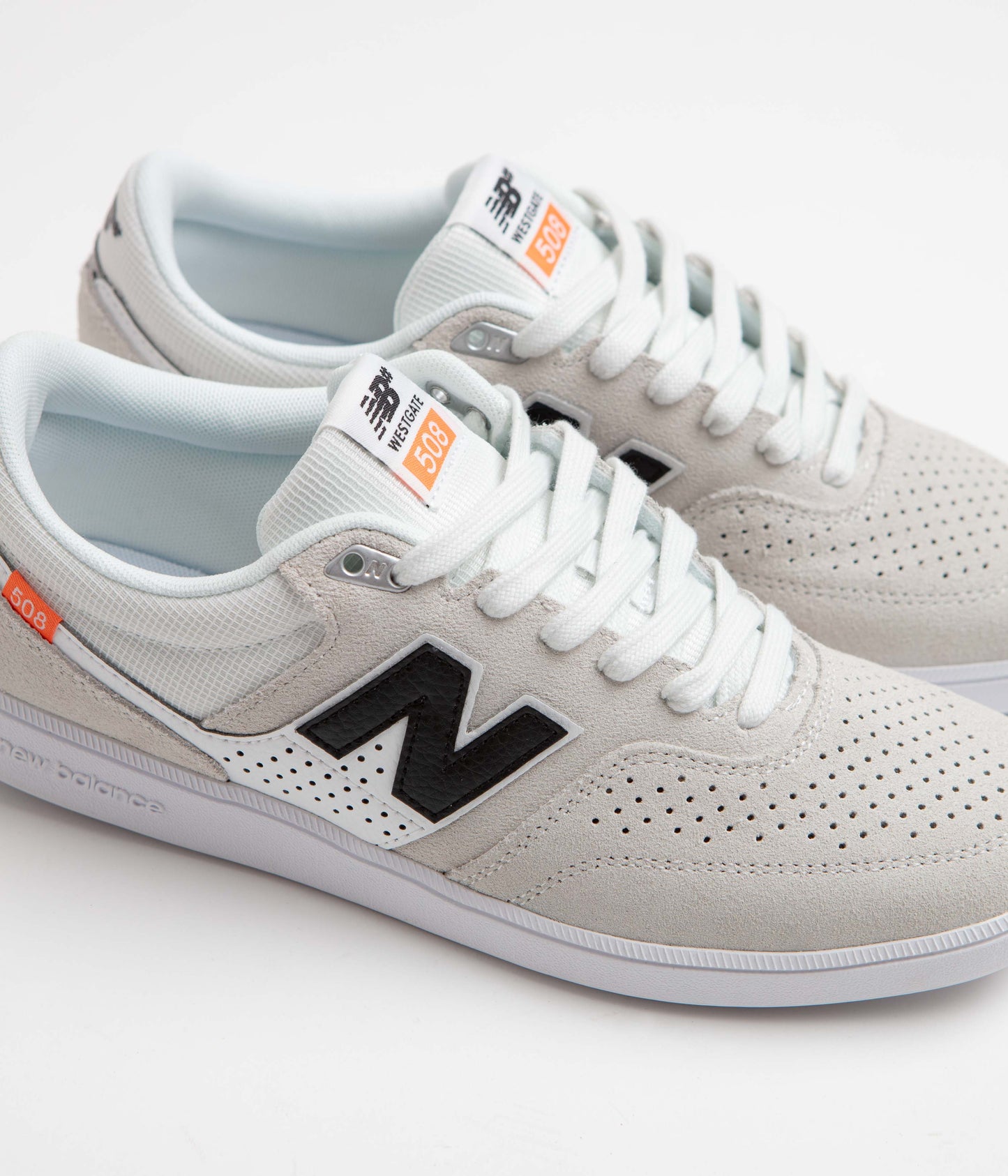 New Balance Numeric 508 Brandon Westgate Shoes - White / White