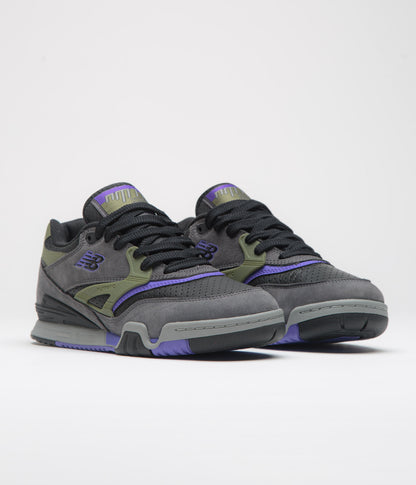 New Balance Numeric 770 Shoes - Charcoal / Purple