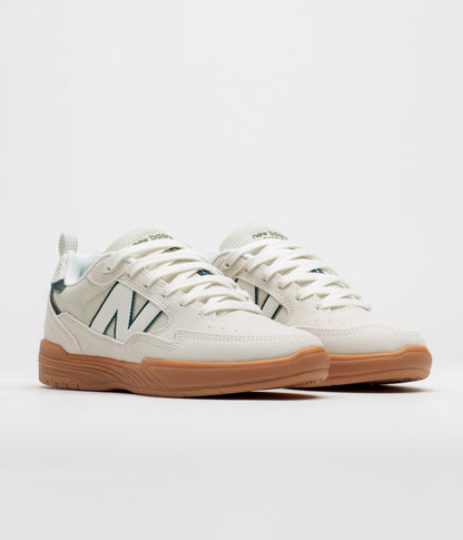 New Balance Numeric 808 Tiago Lemos Shoes - Sea Salt / Medusa Green