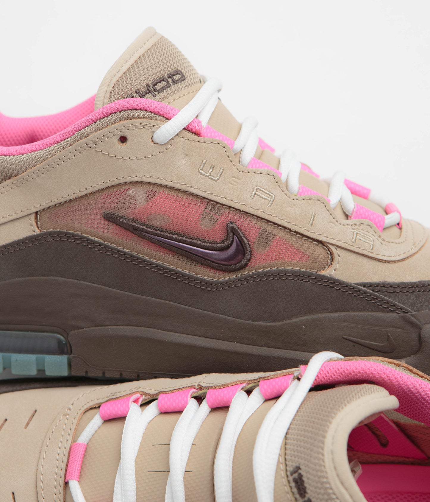 Nike SB Air Max Ishod Shoes - Hemp / Baroque Brown - Pinksicle