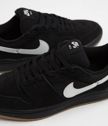 Nike SB Code 58 Shoes - Black / Summit White - Black - Gum Light Brown