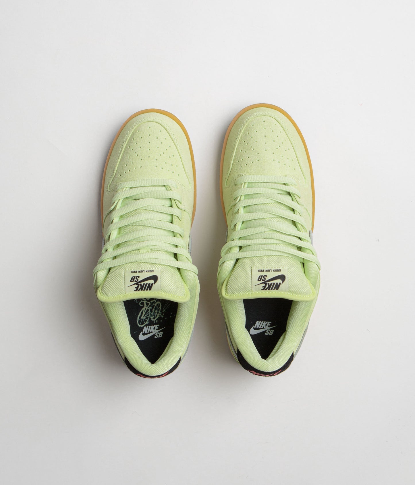 Nike SB Dunk Low Pro Premium 'Verdugo Mountain' Shoes - Pistachio Frost / Wolf Grey - Black