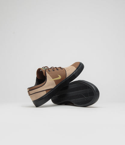 Nike SB Janoski OG+ Premium  Shoes - Light British Tan / Saturn Gold - Hemp - Black