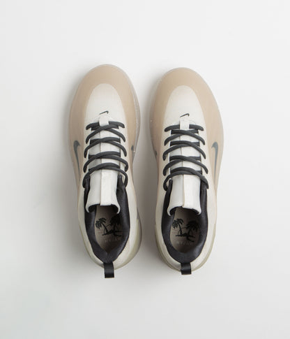 Nike SB Nyjah 4 Shoes - Desert Khaki / Dark Smoke Grey