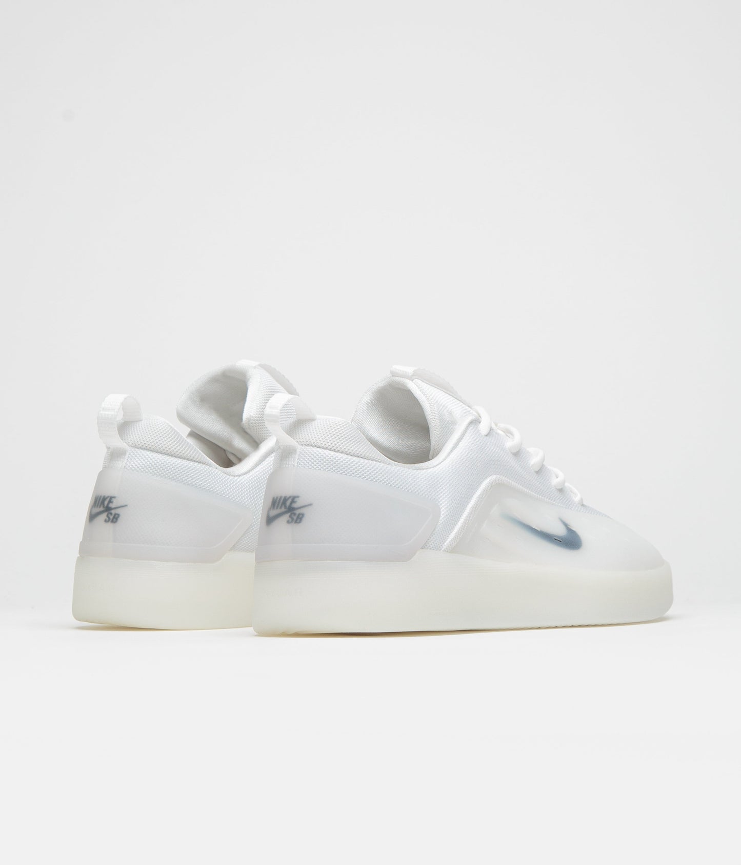 Nike SB Nyjah 4 Shoes - White / Black - White - Black