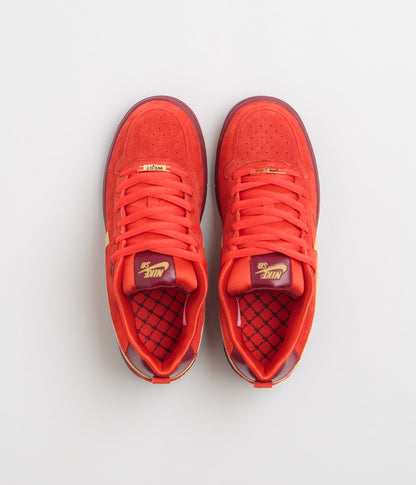 Nike SB P-Rod 1 OG Shoes - Habanero Red / Club Gold - Team Red