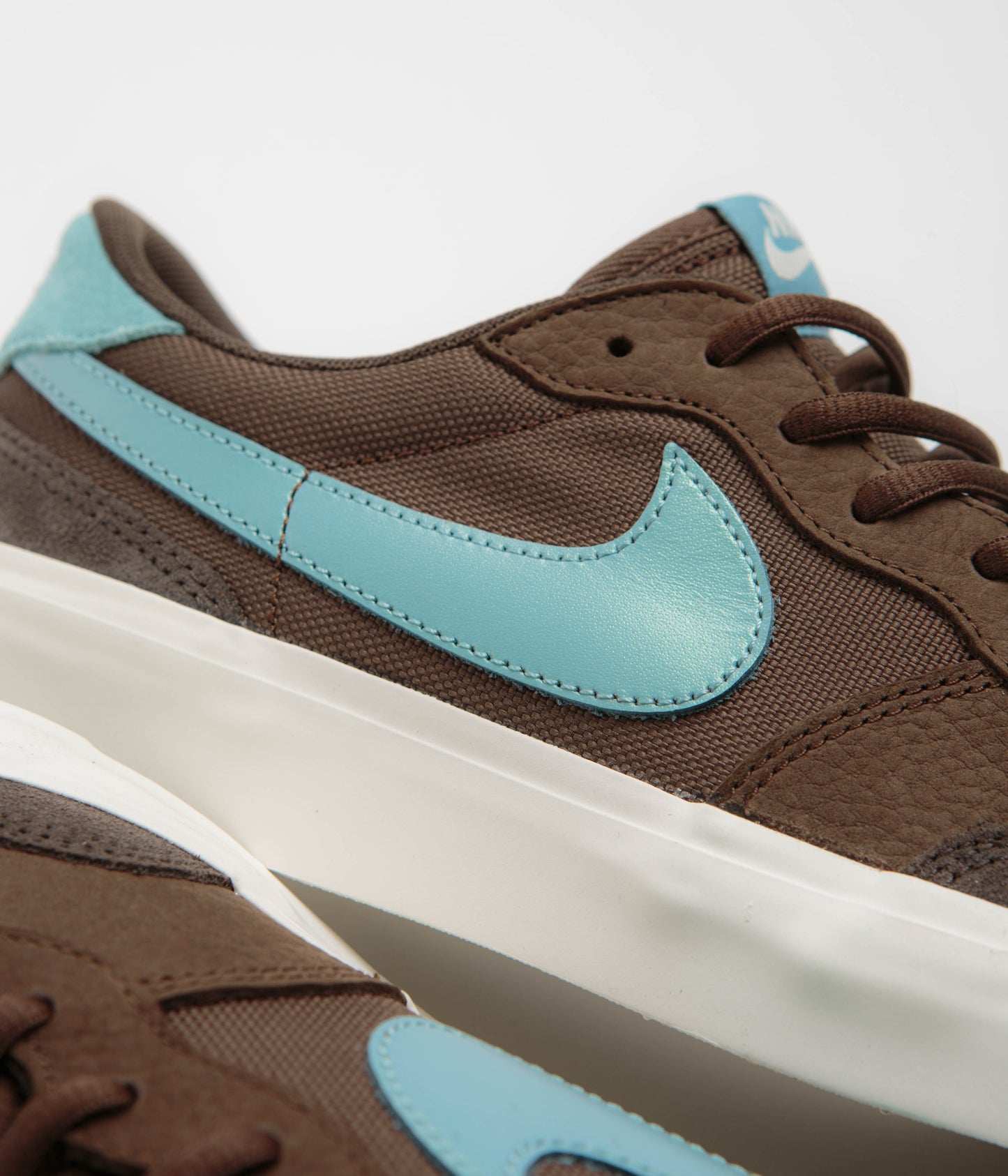 Nike SB Pogo Plus Shoes - Cacao Wow / Denim Turquoise - Baroque Brown - Sail