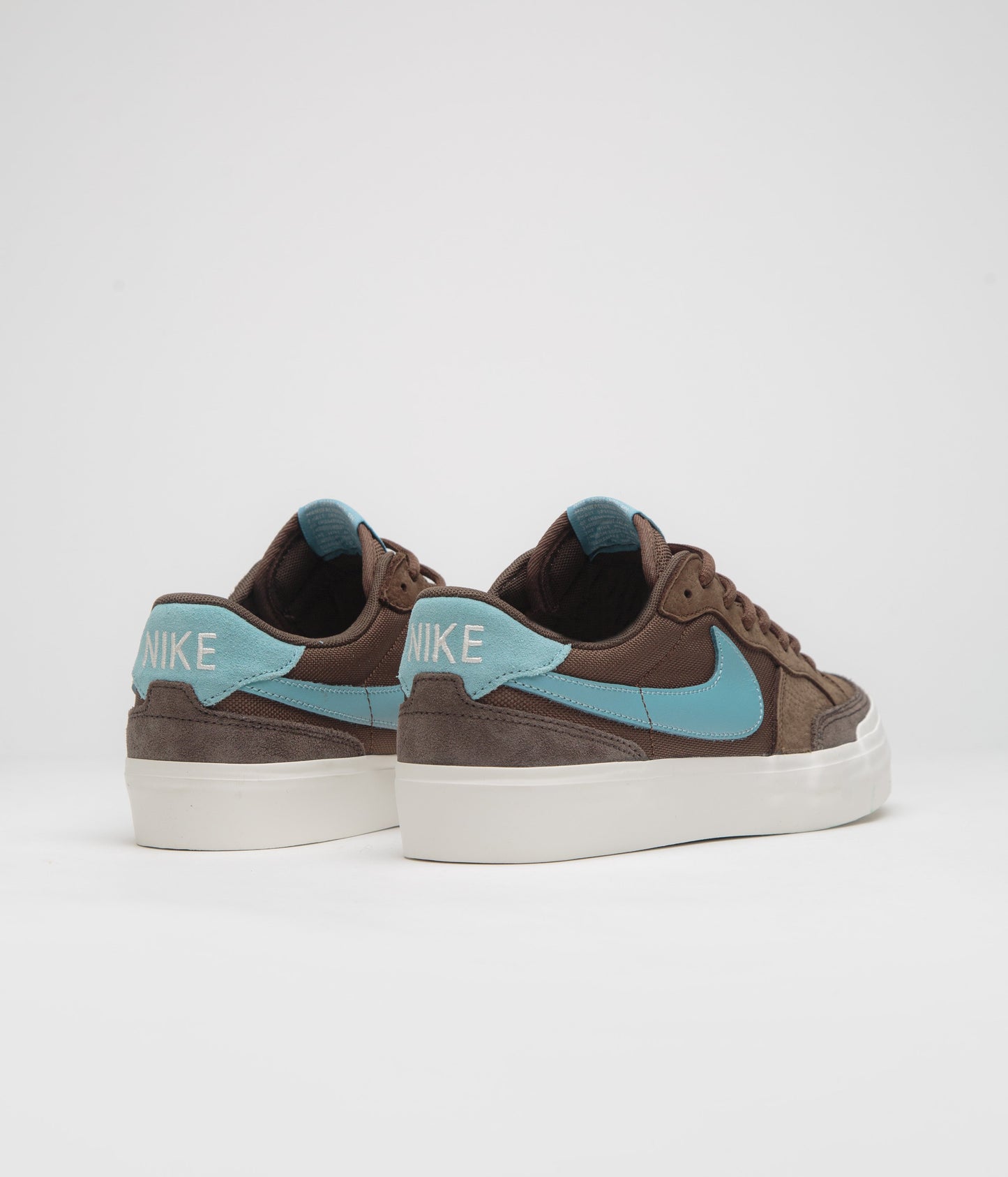 Nike SB Pogo Plus Shoes - Cacao Wow / Denim Turquoise - Baroque Brown - Sail