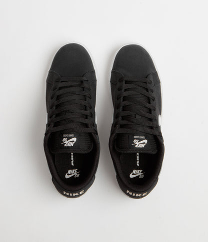 Nike SB Tennis Classic Shoes - Black / White - White