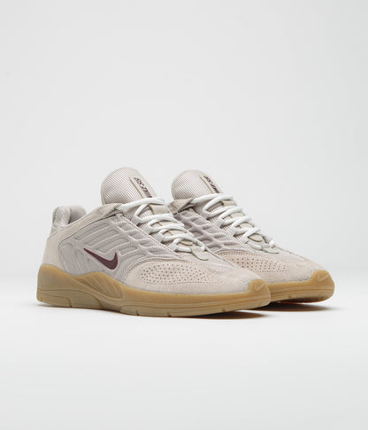 Nike SB Vertebrae Shoes - Cream II / Burgundy Crush - Phantom