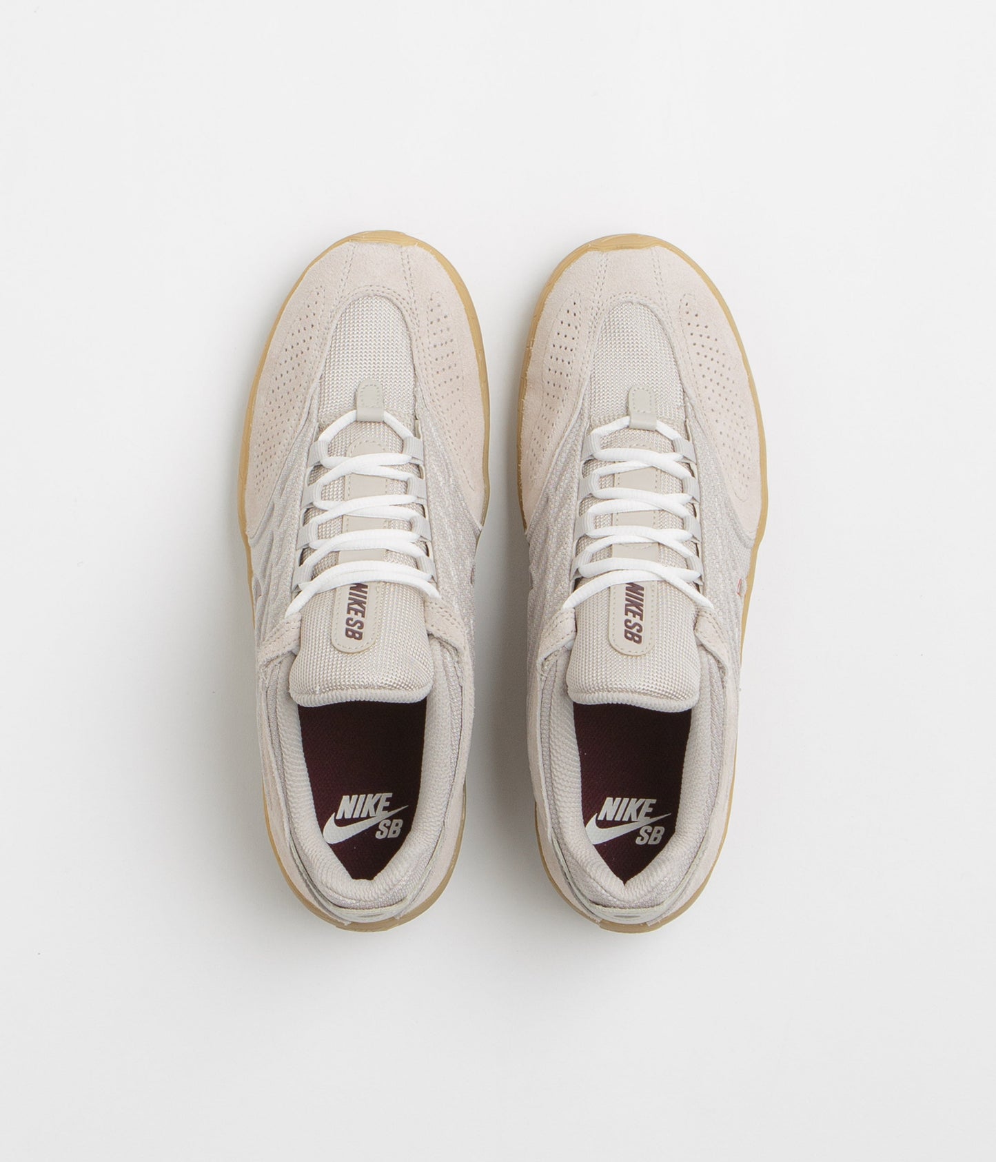 Nike SB Vertebrae Shoes - Cream II / Burgundy Crush - Phantom