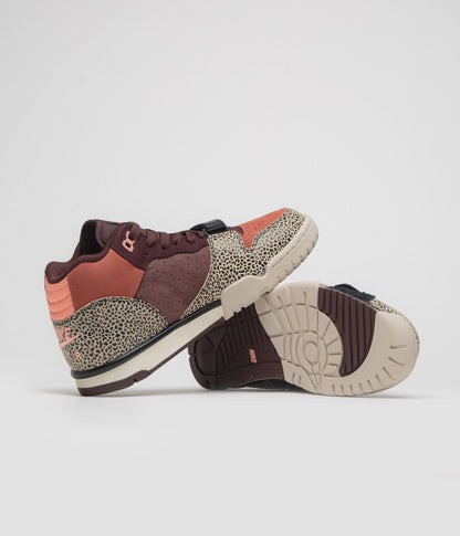 Nike SB x Arts-Rec Air Trainer 1 Shoes - Limestone / Pink Quartz - Earth - Dusty Peach