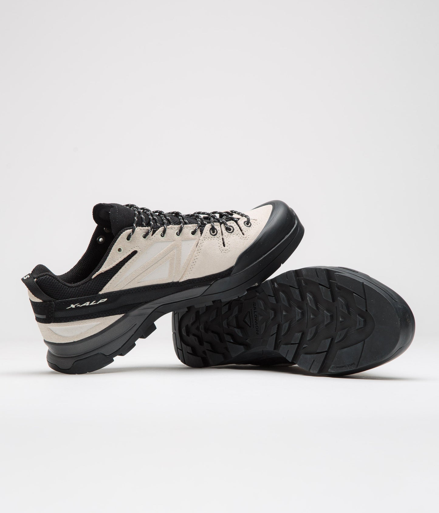 Salomon X-ALP LTR Shoes - Black / Vanilla Ice / Rainy Day