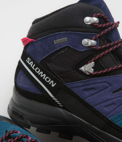 Salomon X-ALP Mid LTR GTX Shoes - Astral Aura / Poseidon / Rouge Red