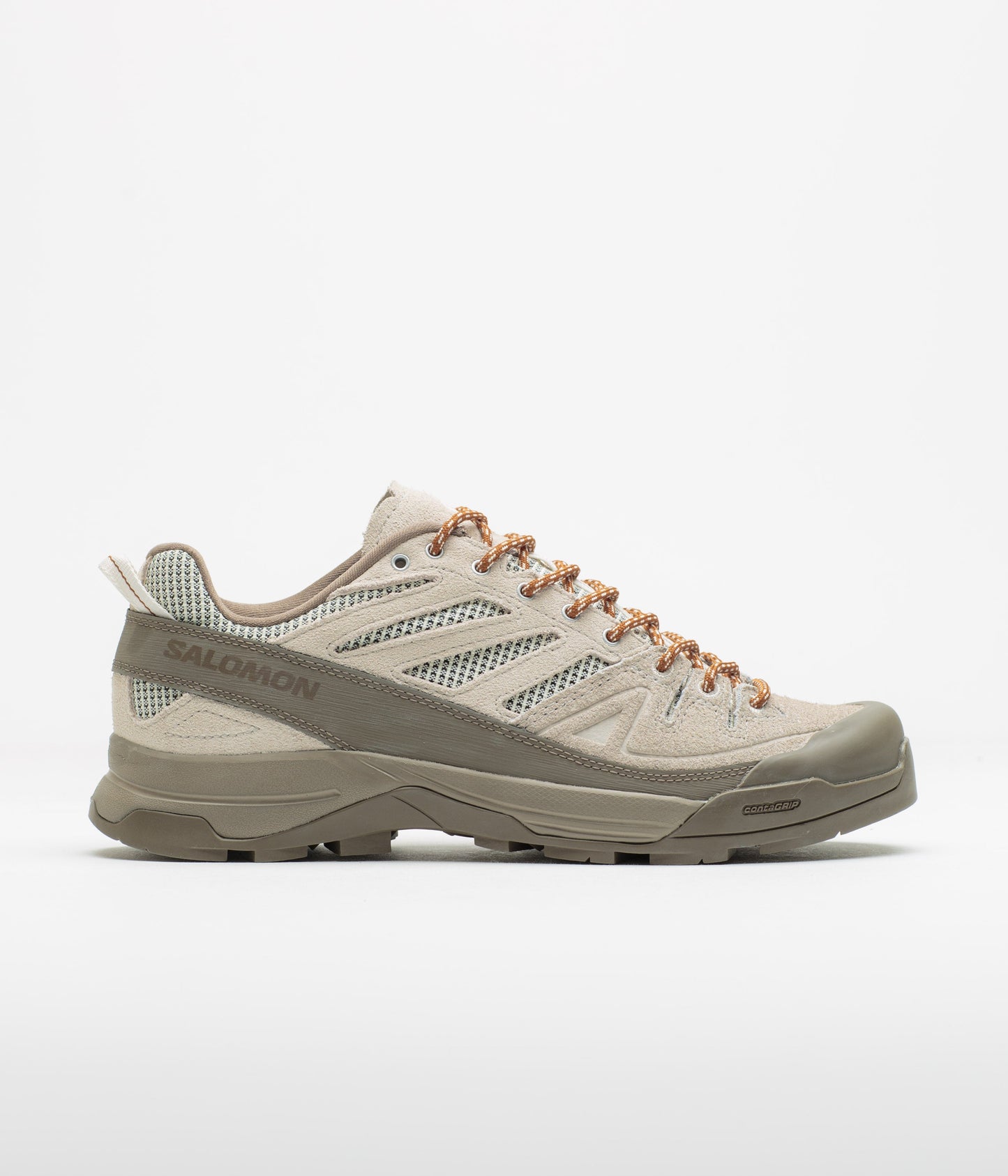 Salomon X ALP Woven Shoes - Walnut / Silver Cloud / Vanilla Ice