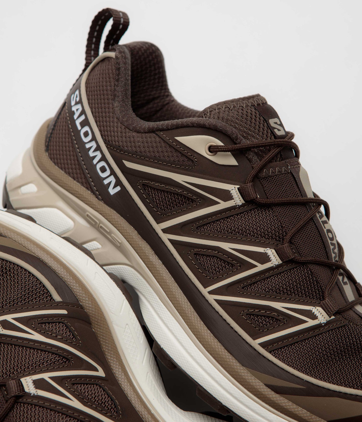 Salomon XT-6 Expanse Shoes - Earth Brown / White Pepper