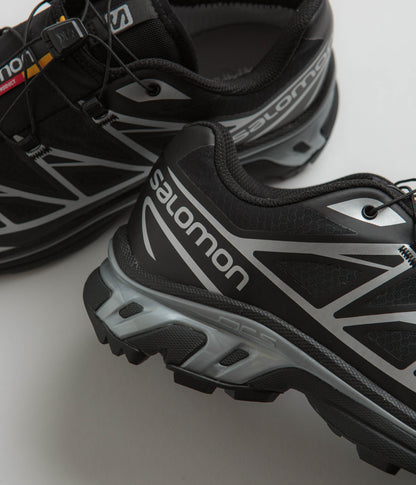 Salomon XT-6 GTX Shoes - Black / Black / Silver
