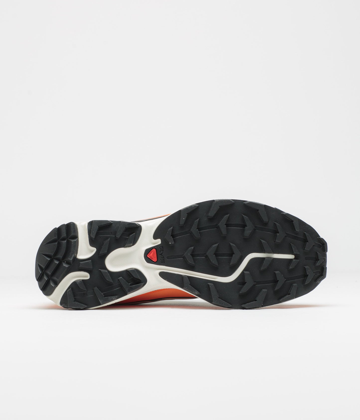 Salomon XT-6 Shoes - Black / Almond Cream / Dragon Fire
