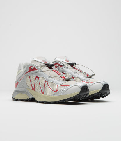 Salomon XT-Whisper Shoes - Almond Milk / FTW Silver / Lava Falls