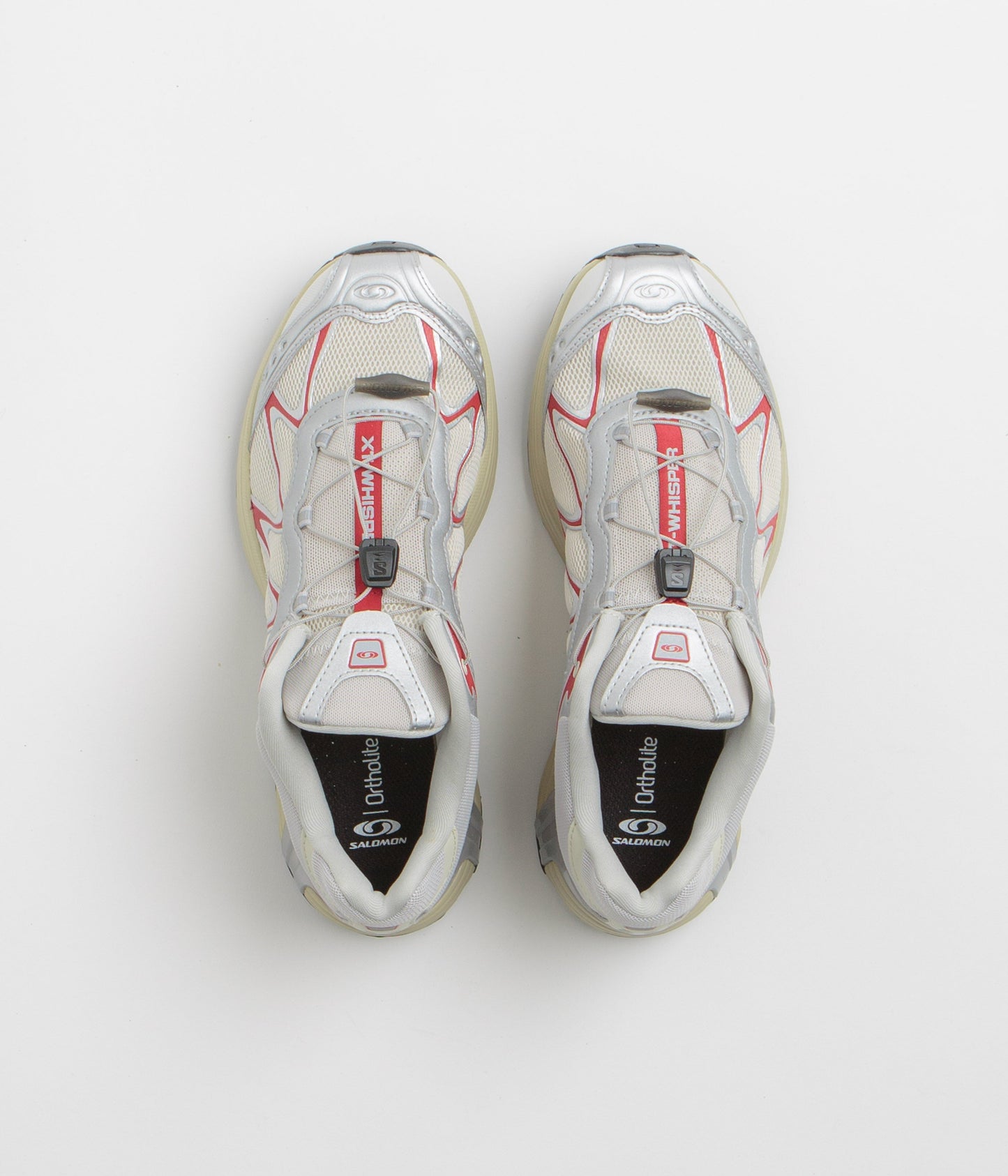 Salomon XT-Whisper Shoes - Almond Milk / FTW Silver / Lava Falls
