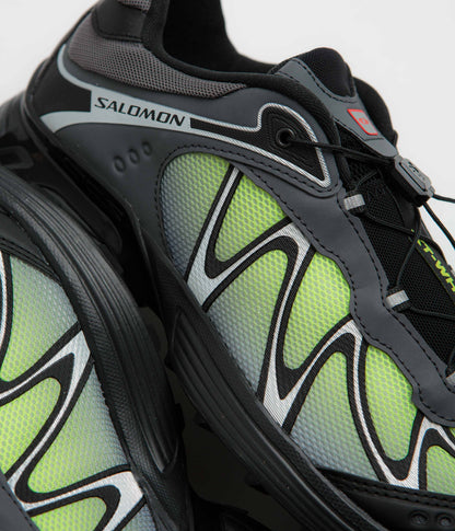 Salomon XT-Whisper Shoes - Black / Asphalt / Acid Lime