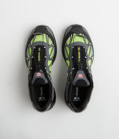 Salomon XT-Whisper Shoes - Black / Asphalt / Acid Lime