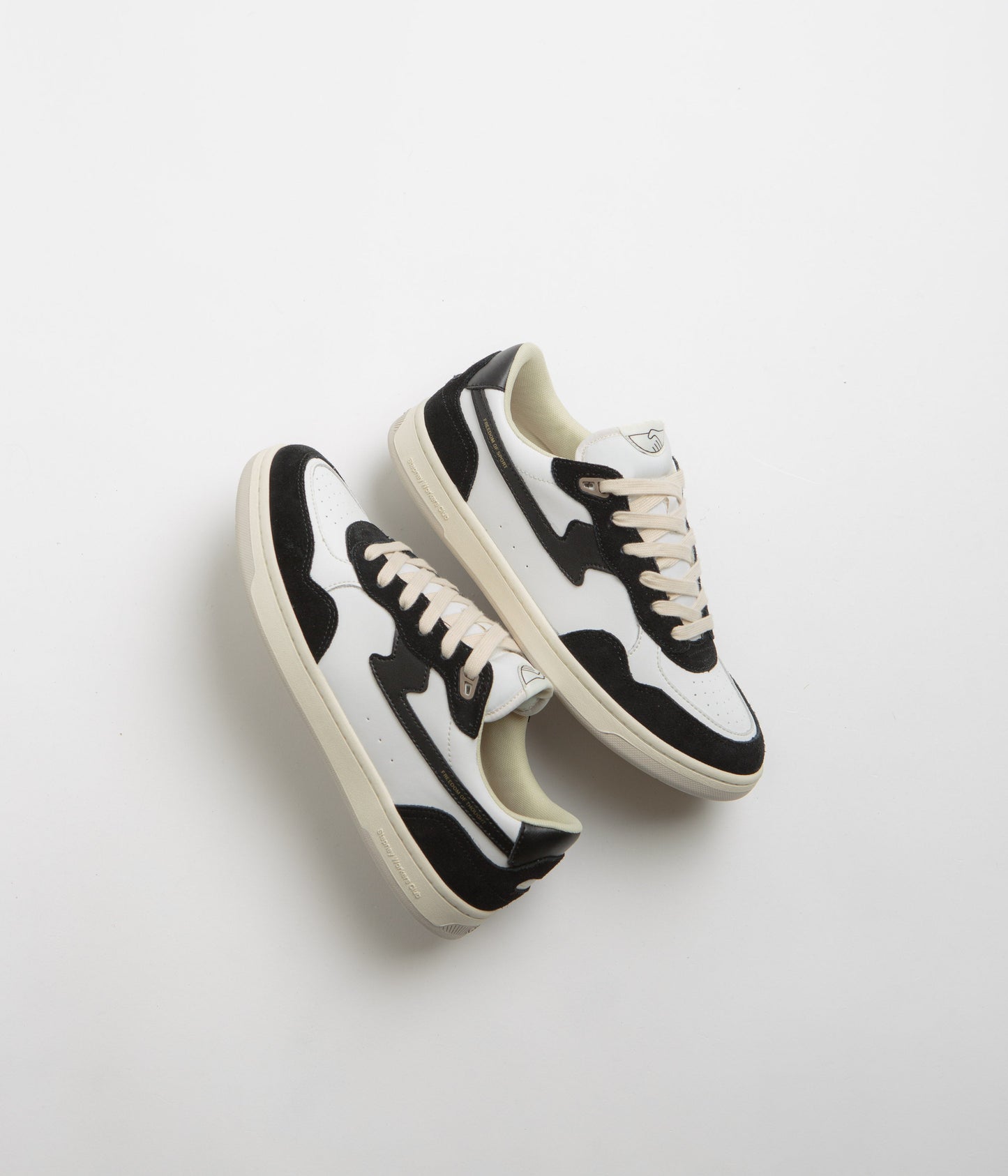 Stepney Workers Club Pro Cup 01 S-Strike Leather Shoes - Black White