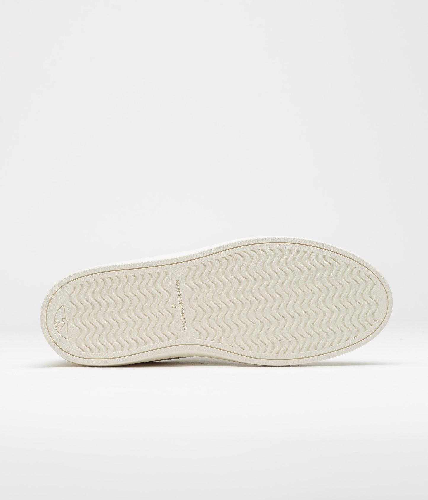 Stepney Workers Club Surma S-Strike Canvas Shoes - Ecru / White