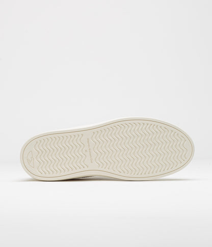 Stepney Workers Club Surma S-Strike Canvas Shoes - Ecru / White
