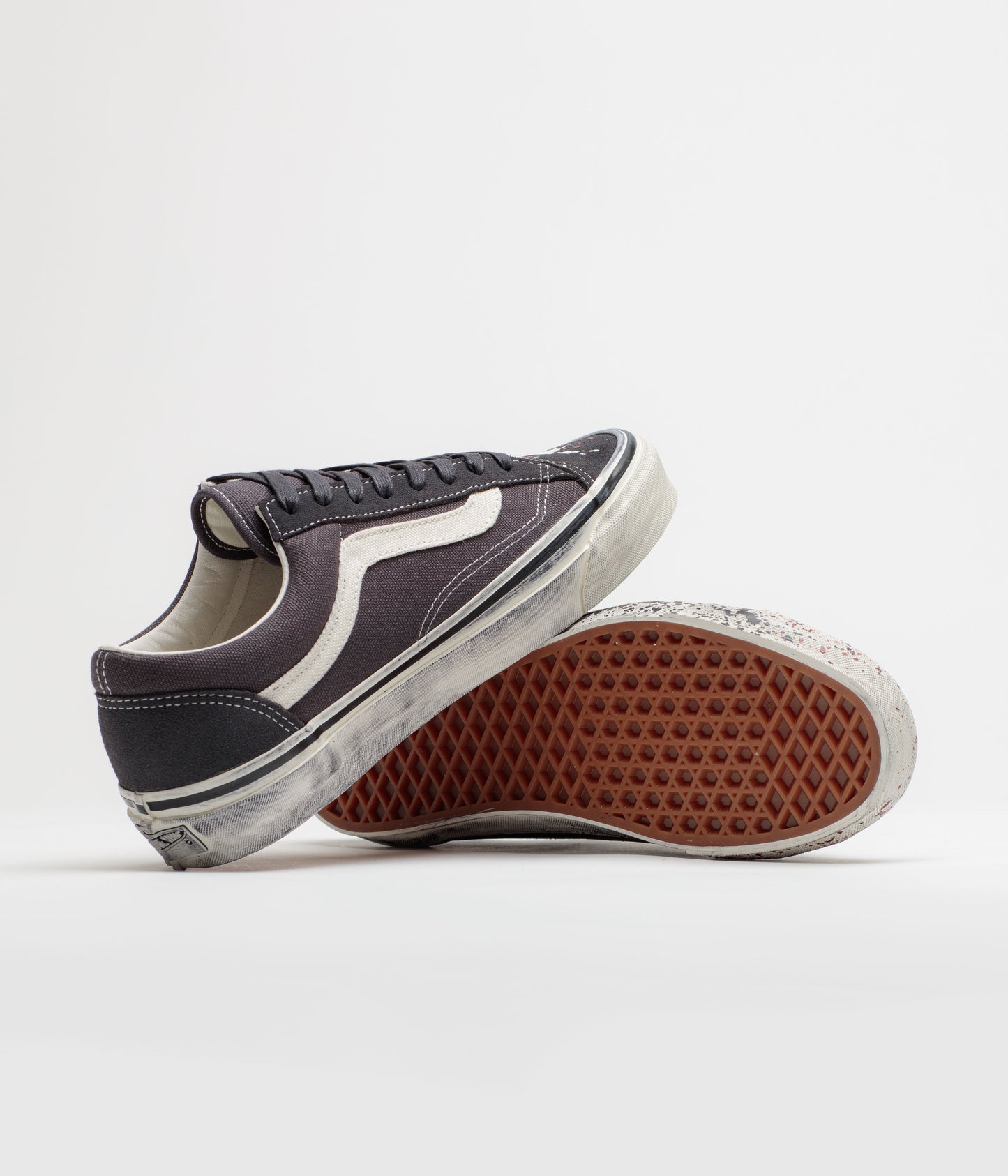 Vans LX Old Skool 36 Shoes - Paint Splatter Charcoal Grey