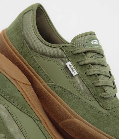Vans Skate Curren Caples Shoes - Crepe Green / Gum